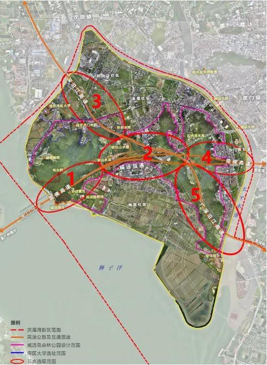 东莞市滨海湾新区威远岛高速公路门户景观向全球征集设计方案